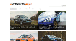 Desktop Screenshot of driversweb.cz